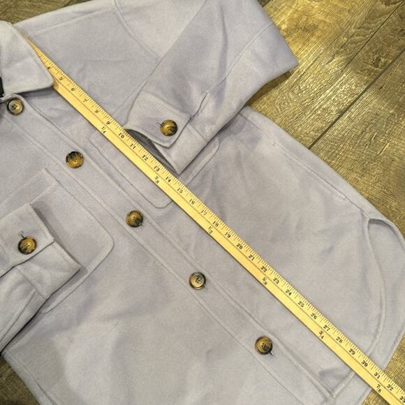 Rails Women's Connie Shirt Jacket Lilac Size M - Picture 5 of 10